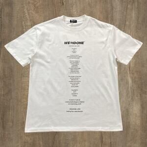 We11done White T-Shirt